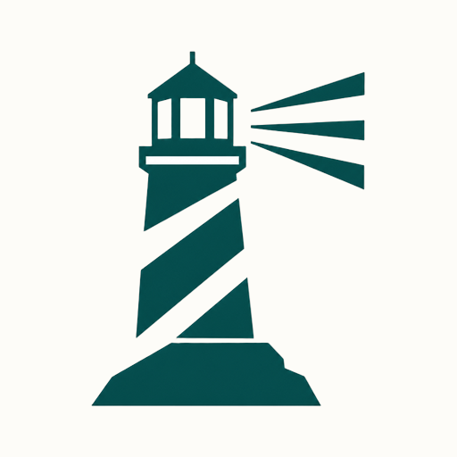 The Chain Beacon Square logo — 512×512, solid