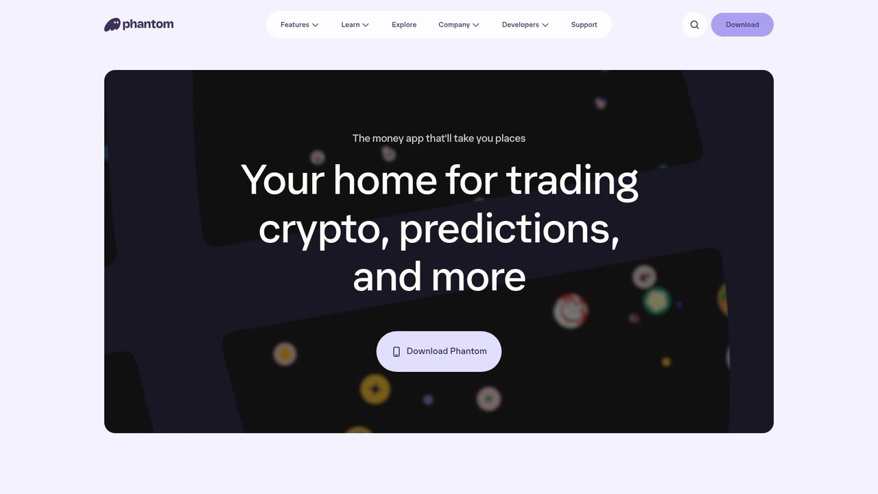 Phantom's multichain wallet folds Solana, Ethereum and Bitcoin balances into a single portfolio